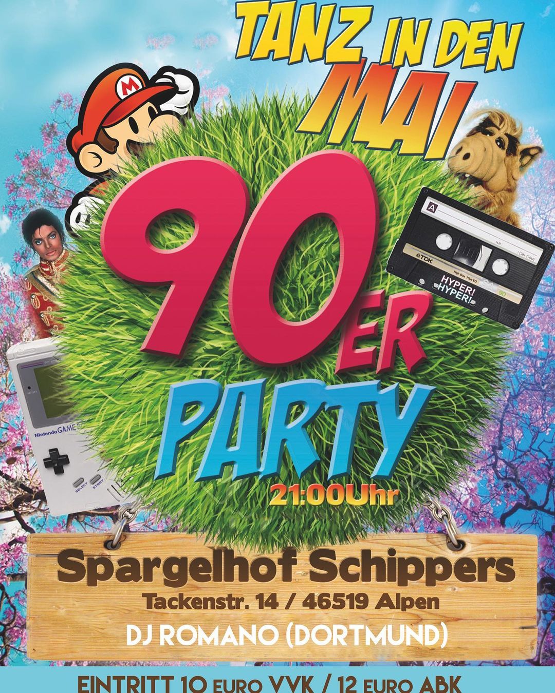 Tanz In Den Mai Er Party Auf Dem Spargelhof Schippers Ticketpay Shop