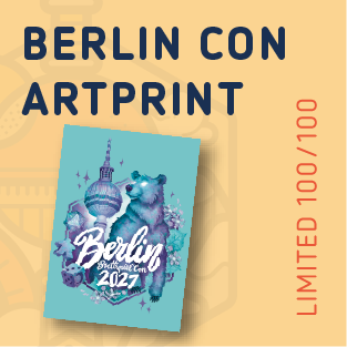 Art print, DIN A3 - Berlin Con 2027 - limited to 100 copies