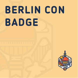 Berlin Con Badge - Fri. from 4:30 p.m. / Sat. & Sun. from 9:30 a.m.