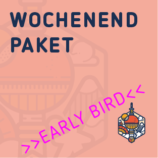 Weekend ticket - Early Bird - from 10:00 am
