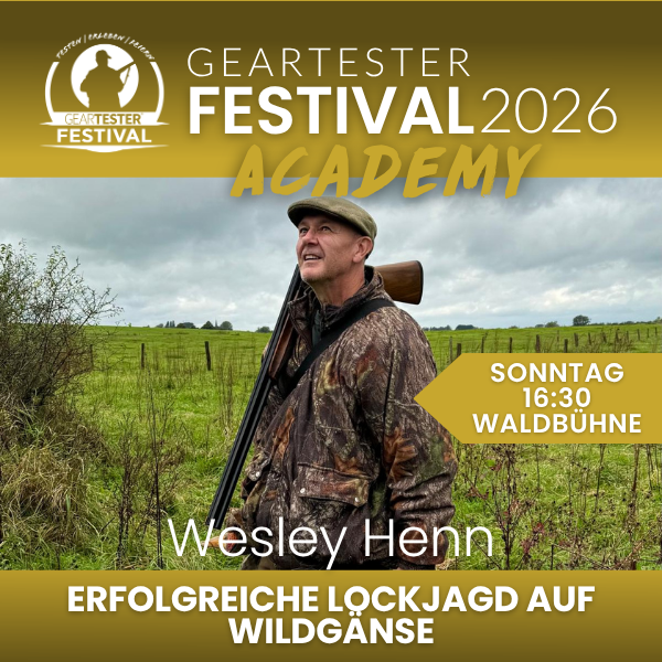 Erfolgreiche Lockjagd auf Wildgänse mit WESLEY HENN