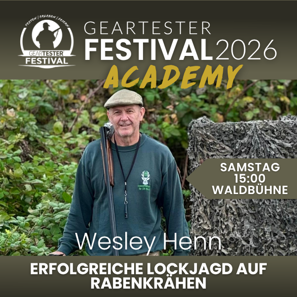 Erfolgreiche Lockjagd auf Rabenkrähen mit WESLEY HENN