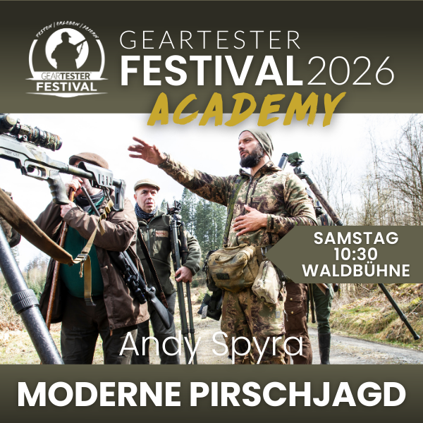 Moderne Pirschjagd: Präzise. Leise. Erfolgreich. Mit ANDY SPYRA