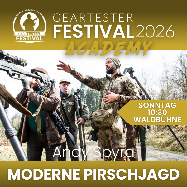 Moderne Pirschjagd: Präzise. Leise. Erfolgreich. Mit ANDY SPYRA