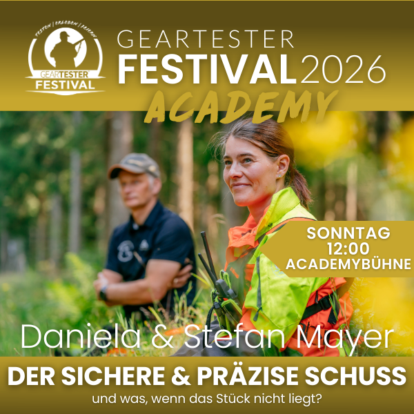 Der sichere und präzise Schuss – und was, wenn das Stück nicht liegt? Mit STEFAN und DANIELA MAYER