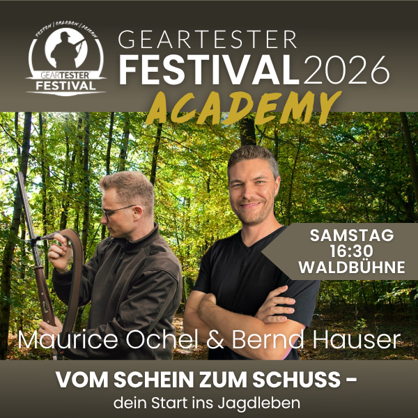 Vom Schein zum Schuss - dein Start ins Jagdleben mit MAURICE OCHEL & BERND HAUSER