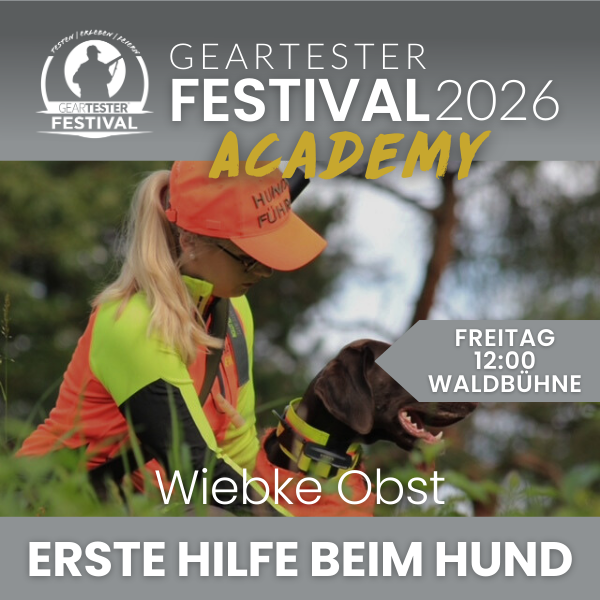 Erste Hilfe beim Jagdhund – Praxiskurs „Hands on“ mit WIEBKE OBST