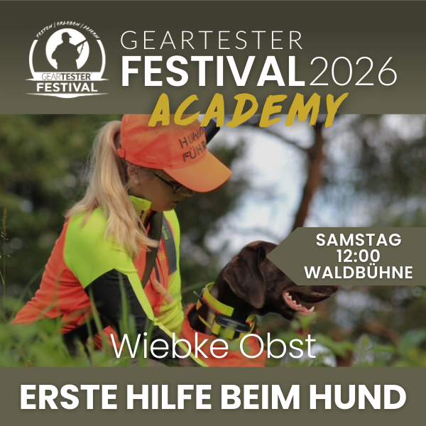 Erste Hilfe beim Jagdhund – Praxiskurs „Hands on“ mit WIEBKE OBST